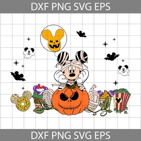 Drink And Food Halloween Svg, Halloween Snack Svg, Mouse Svg, Halloween Day Svg, Cartoon Svg, Halloween Svg, Cricut File, Clipart, Svg, Png, Eps, Dxf