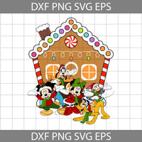 Mouse And Friends Svg, Mouse Christmas Svg, Merry Christmas Svg, Cartoon Svg, Christmas Svg, Cricut File, Clipart, Svg, Png, Eps, Dxf