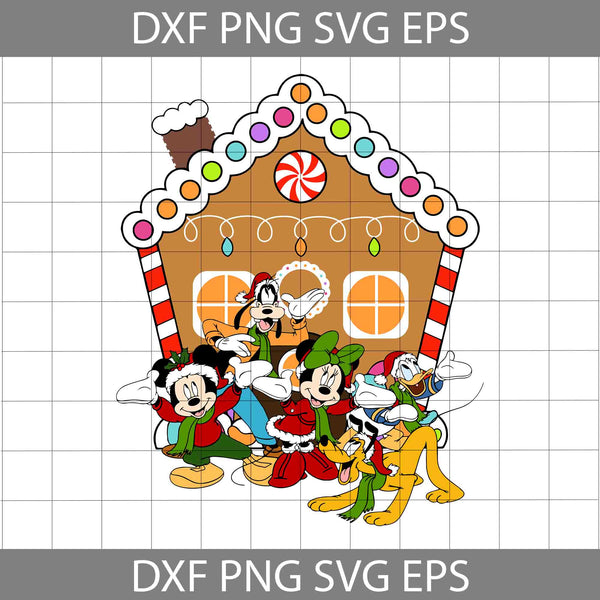 Mouse And Friends Svg, Mouse Christmas Svg, Merry Christmas Svg, Cartoon Svg, Christmas Svg, Cricut File, Clipart, Svg, Png, Eps, Dxf