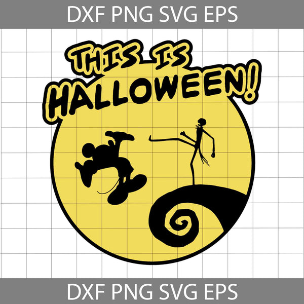 Mouse Halloween Svg, Happy Halloween Svg, Cartoon Svg, Halloween Svg, Cricut File, Clipart, Svg, Png, Eps, Dxf