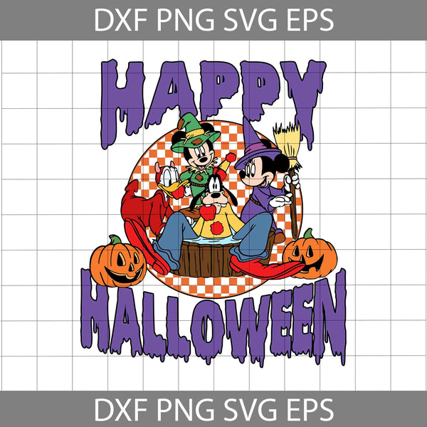 Mouse Svg, Mouse And Friends Halloween Svg, Halloween Family Svg, Cartoon Svg, Halloween Svg, Cricut File, Clipart, Svg, Png, Eps, Dxf