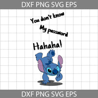 You Don’t Know My Password Svg, Hahaha Svg, Cartoon Svg, Cricut File, Clipart, Svg, Png, Eps, Dxf