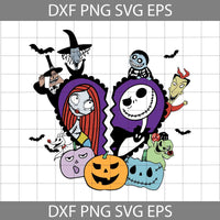 Halloween Nightmare Svg, Cartoon Svg, Halloween Svg, Cricut File, Clipart, Svg, Png, Eps, Dxf