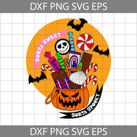 Spooky Halloween Svg, Halloween Candy Svg, Cartoon Svg, Halloween Svg, Cricut File, Clipart, Svg, Png, Eps, Dxf