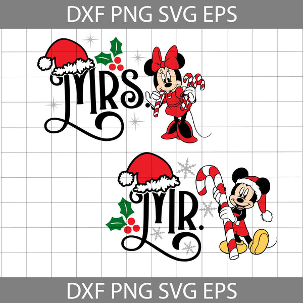 Mouse Christmas Svg, Merry Christmas Svg, Cartoon Svg, Christmas Svg, Cricut File, Clipart, Svg, Png, Eps, Dxf