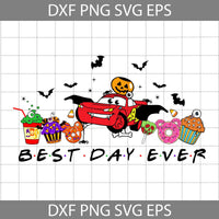 Halloween Car Svg, Cartoon Svg, Halloween Svg, Cricut File, Clipart, Svg, Png, Eps, Dxf