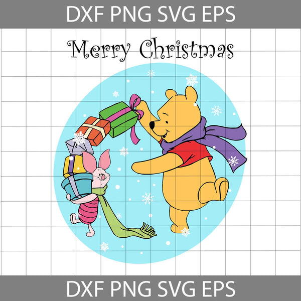 Merry Christmas Svg, Cartoon Svg, Christmas Svg, Cricut File, Clipart, Svg, Png, Eps, Dxf