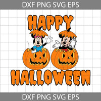 Pumpkin Halloween Svg, Pumpkin Mouse Halloween Svg, Cartoon Svg, Halloween Svg, Cricut File, Clipart, Svg, Png, Eps, Dxf