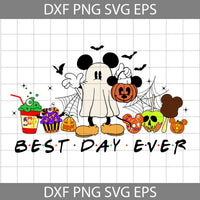 Cute Mouse Pumpkin Svg, Best Day Ever Svg, Drink And Food Svg,  Boo Svg, Fall Halloween Friends Svg, Cartoon Svg, Halloween Svg, Cricut File, Clipart, Svg, Png, Eps, Dxf