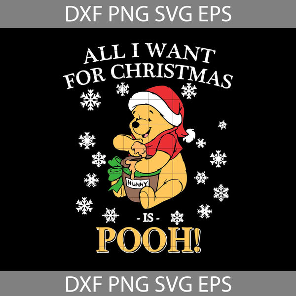 All I Want For Christmas Is Svg, Bear Christmas Svg, Merry Christmas Svg, Cartoon Svg, Christmas Svg, Cricut File, Clipart, Svg, Png, Eps, Dxf