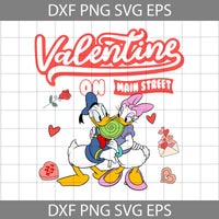 Duck Svg, Valentine’s Day Svg, Cartoon Svg, Cricut File, Clipart, Svg, Png, Eps, Dxf