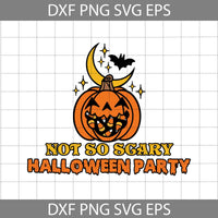 Spooky Happy Saturday Svg, Pumpkin Halloween Candy Svg, Not So Scary Svg, Cartoon Svg, Halloween Svg, Cricut File, Clipart, Svg, Png, Eps, Dxf