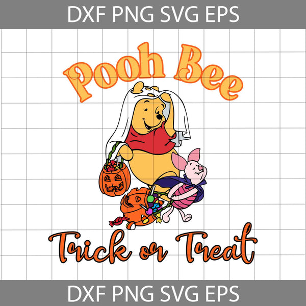 Bear Bee Svg, Bear Pumpkin Svg, Cartoon Svg, Halloween Svg, Cricut File, Clipart, Svg, Png, Eps, Dxf