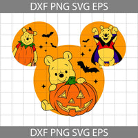 Mouse Halloween Svg, Cartoon Svg, Halloween Svg, Cricut File, Clipart, Svg, Png, Eps, Dxf