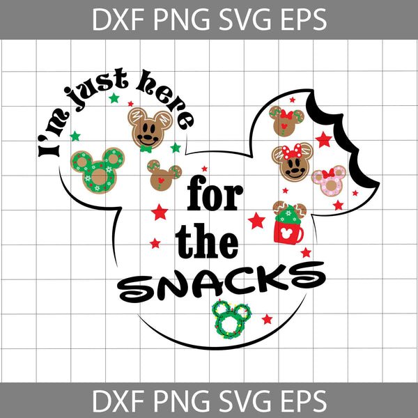 Snack Christmas Holiday Svg, Mouse Christmas Svg, Merry Christmas Svg, Cartoon Svg, Cricut File, Clipart, Svg, Png, Eps, Dxf