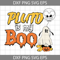 Ghost Svg, Cartoon Svg, Halloween Svg, Cricut File, Clipart, Svg, Png, Eps, Dxf