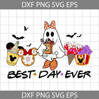 Best Day Ever Svg, Duck Svg, Drink And Food Svg, Pumpkin Svg, Cartoon Svg, Halloween Svg, Cricut File, Clipart, Svg, Png, Eps, Dxf