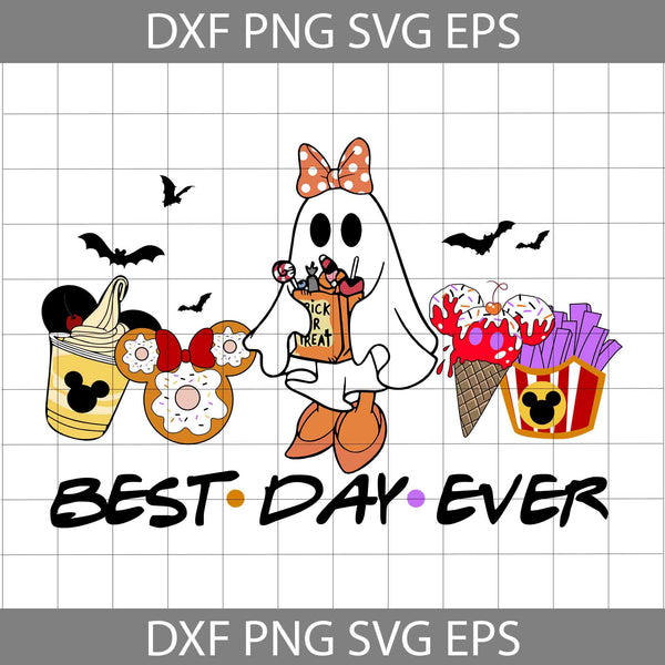 Best Day Ever Svg, Duck Svg, Drink And Food Svg, Pumpkin Svg, Cartoon Svg, Halloween Svg, Cricut File, Clipart, Svg, Png, Eps, Dxf