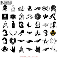 Star Trek Svg, Cricut File, Clipart, Movie Svg, Silhouette Cameo, Star Trek Cricut, Bundle, Svg, Png, Eps, Dxf