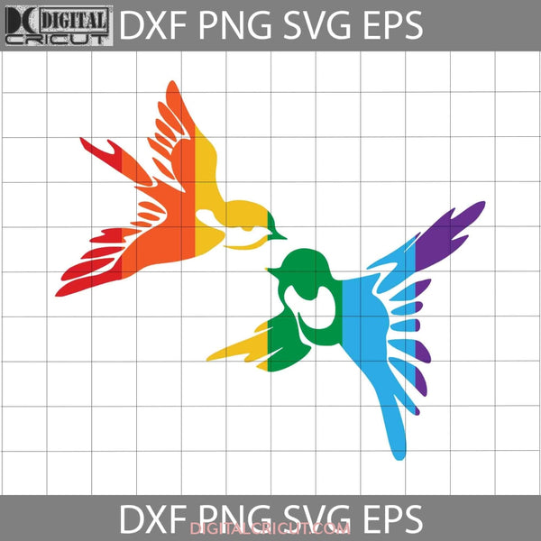 Pride Birds Svg Bird Lgbt Svg Cricut File Clipart Png Eps Dxf