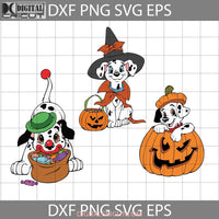 101 Dalmatians Dogs Svg Halloween Svg Bundle Cricut File Clipart Png Eps Dxf