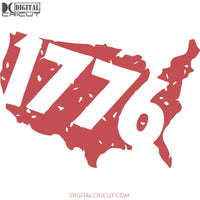 1776 Svg American Map 4Th Of July Cricut File Png Eps Dxf