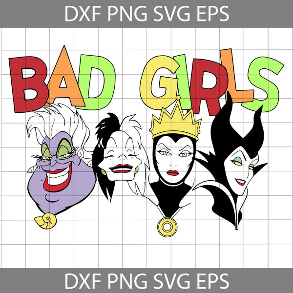 Bad girls witch SVG, Witches Svg, Halloween Svg, Cricut File, Clipart, Svg, Png, Eps, Dxf