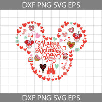 Happy Valentine's Day Svg, Valentine's Day Svg, Cricut File, Clipart, Svg, Png, Eps, Dxf