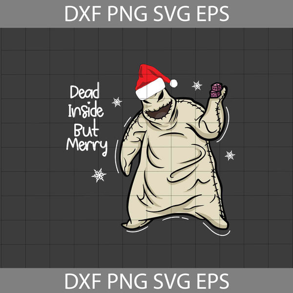 Dead Inside But Merry Svg, Christmas Svg, Gift Svg, Cricut File, Clipart, Svg, Png, Eps, Dxf