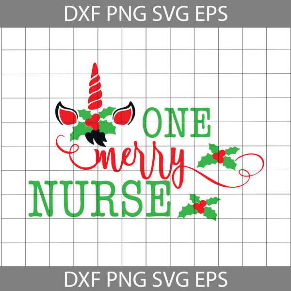 One merry nurse Svg, Nurse svg, Christmas Svg, Gift svg, Cricut File, Clipart, Svg, png, eps, dxf