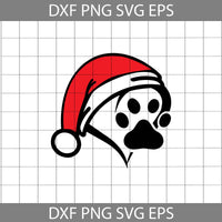 Heart Paw Dog Christmas Svg, Christmas Svg, Gift Svg, Cricut File, Clipart, Svg, Png, Eps, Dxf