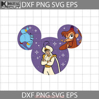 Aladdin Mickey Ears Svg Cartoon Cricut File Clipart Png Eps Dxf