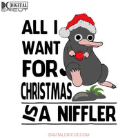 All I Want For Christmas Is A Niffler Svg, Christmas Svg, Merry Christmas Svg, Bake Svg, Cake Svg, Cricut File, Clipart, Svg, Png, Eps, Dxf