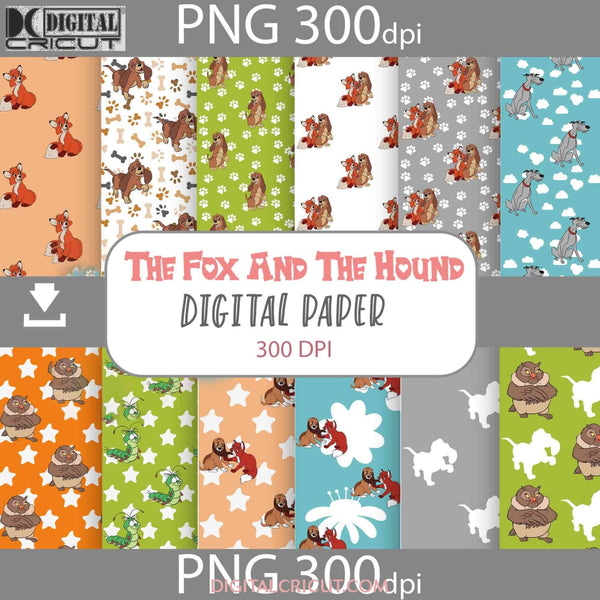 Animals Seamless Pattern Digital Papers Scrapbook Paper Background Wallpaper 12*12Inches -300Dpi