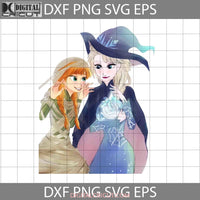 Anna And Elsa Witch Png Frozen Hallowen Png Halloween Gift Images 300Dpi