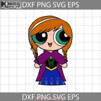 Anna Puff Costume Svg Powerpuff Girls Svg Cartoon Halloween Gift Cricut File Clipart Png Eps Dxf