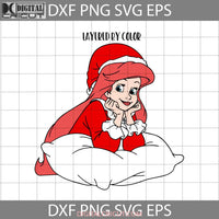 Ariel Svg Cartoon Christmas Gift Cricut File Clipart Png Eps Dxf