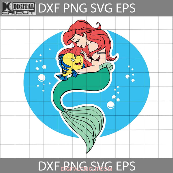 Ariel Svg The Little Mermaid Cartoon Cricut File Clipart Png Eps Dxf