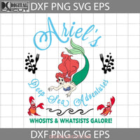 Ariels Deep Sea Adventures Whosits And Whatsits Galore Svg Ariel Svg The Little Mermaid Cartoon