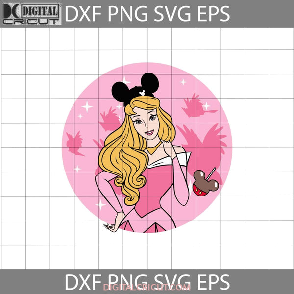 Aurora Snacks Mickey Mouse Ears Svg Vacay Mode Sleeping Beauty Cartoon Cricut File Clipart Png Eps