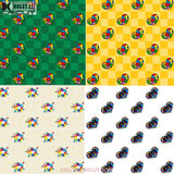 Autism Awareness Seamless Pattern Digital Papers Scrapbook Paper Background Wallpaper 12*12Inches