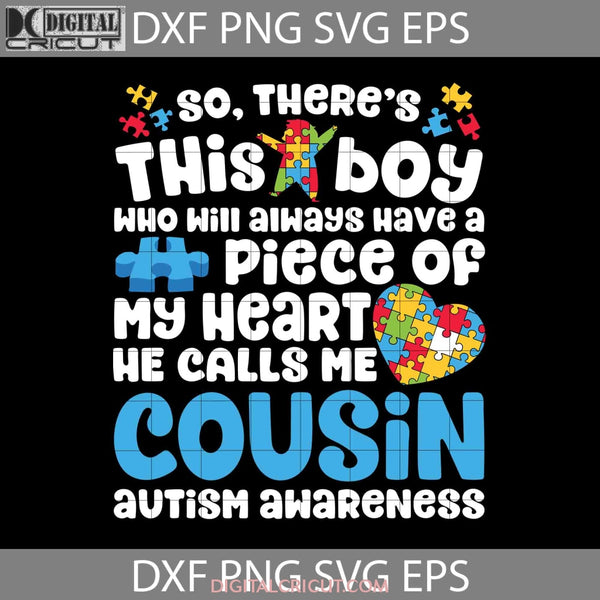 Autism Svg Dad Of Boy Awareness Day Happy Fathers Cricut File Clipart Png Eps Dxf