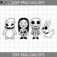 Baby Jack Skellington And Sally Svg Horror Movie Halloween Cricut File Clipart Png Eps Dxf
