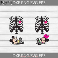 Baby Skeleton Svg Bundle Halloween Cricut File Clipart Png Eps Dxf