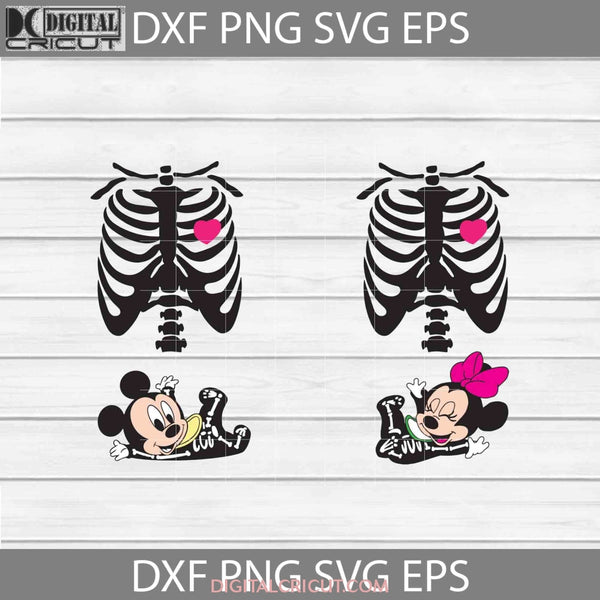 Baby Skeleton Svg Bundle Halloween Cricut File Clipart Png Eps Dxf