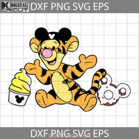 Baby Tigger Mickey Ears Svg Winnie The Pooh Cartoon Cricut File Clipart Png Eps Dxf