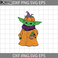 Baby Witch Svg Pumpkin Halloween Cricut File Clipart Png Eps Dxf