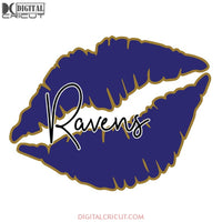 Baltimore Ravens Lips Svg, Ravens Logo Svg, NFL Svg, Sport Svg, Football Svg, Cricut File, Clipart, Sexy Lips Svg, Love Football Svg