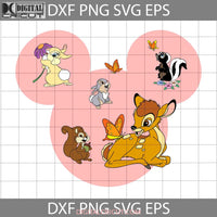 Bambi Svg Mickey Cartoon Cricut File Clipart Png Eps Dxf