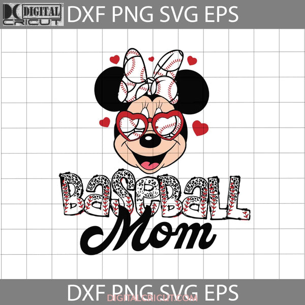 Baseball Mom Svg Mothers Day Cricut File Clipart Png Eps Dxf